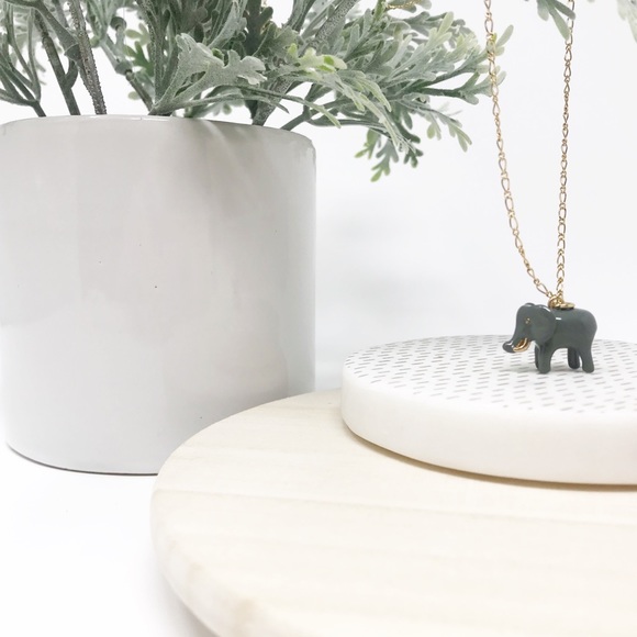 J. Crew Jewelry - EUC J. Crew Elephant Long Chain Necklace